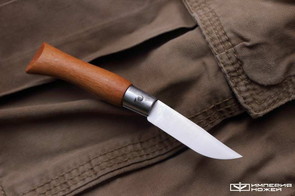 Складной нож Opinel №3, углеродистая сталь, бук – Opinel фото 2