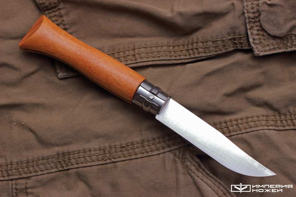 Opinel №6, углеродистая сталь, бука, блистер – Opinel фото 2