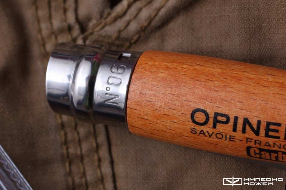 Opinel №6, углеродистая сталь, бука, блистер – Opinel фото 4