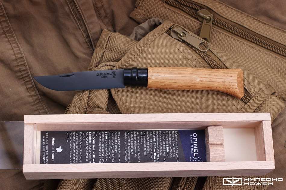 складной нож Opinel N°08 Black Oak – Opinel