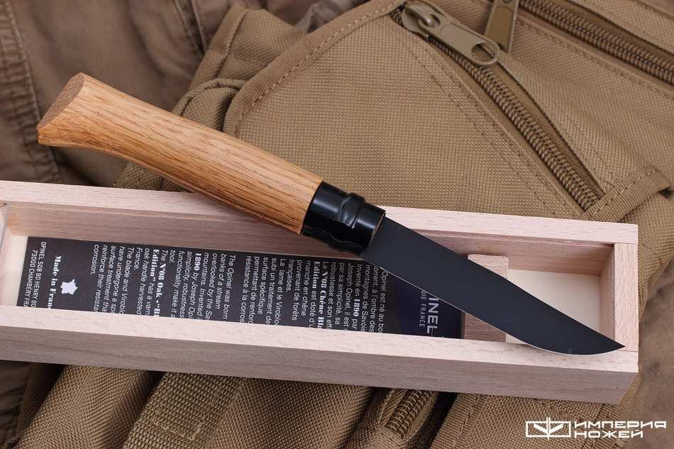 складной нож Opinel N°08 Black Oak – Opinel фото 2