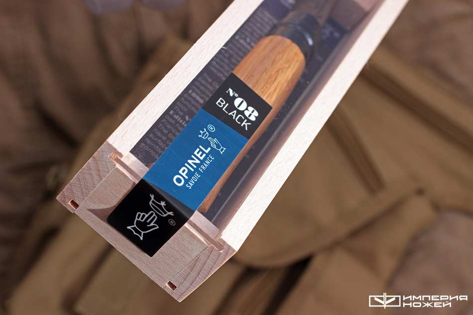 складной нож Opinel N°08 Black Oak – Opinel фото 5