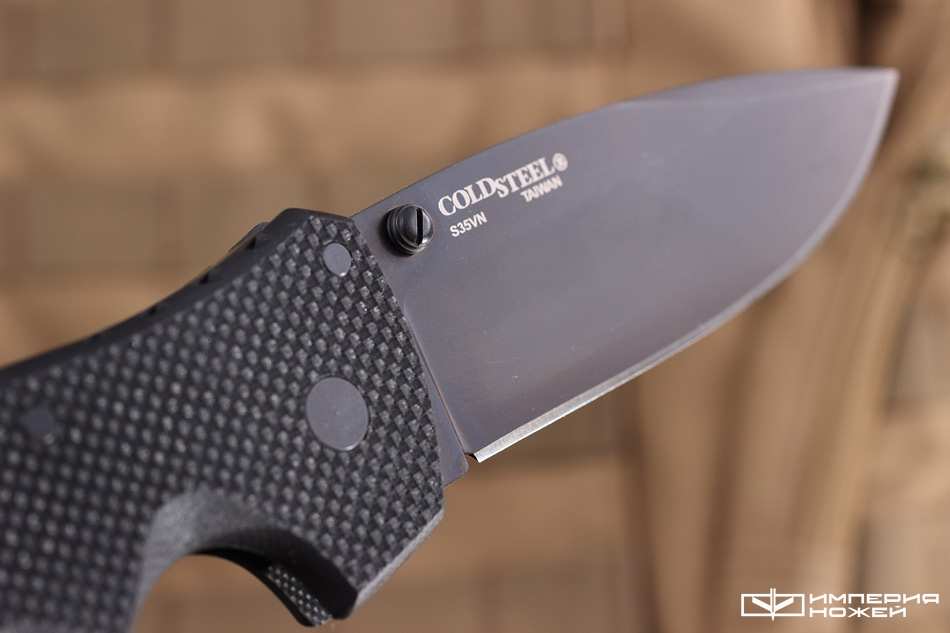 Складной нож Recon 1 Spear Point, Black DLC-Coated Crucible CPM – Cold Steel фото 4