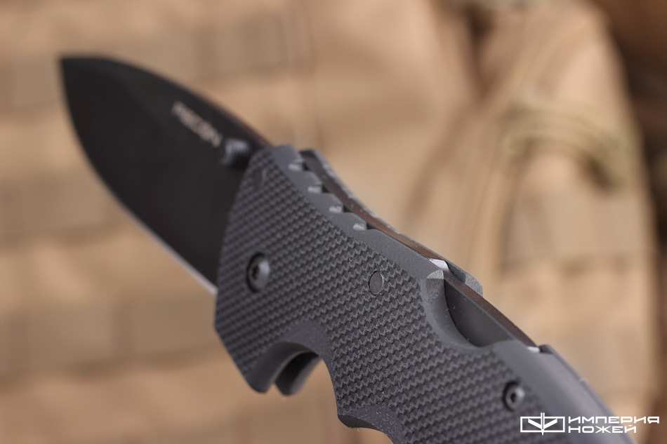 Складной нож Recon 1 Spear Point, Black DLC-Coated Crucible CPM – Cold Steel фото 5