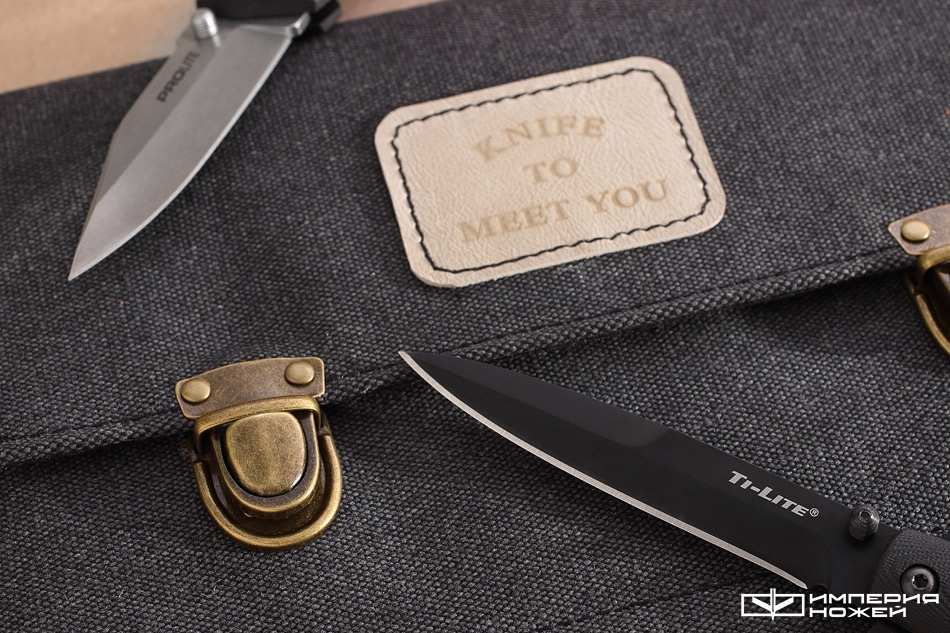 Сумка для 8 складных ножей (чёрная) – Knife to meet you фото 4