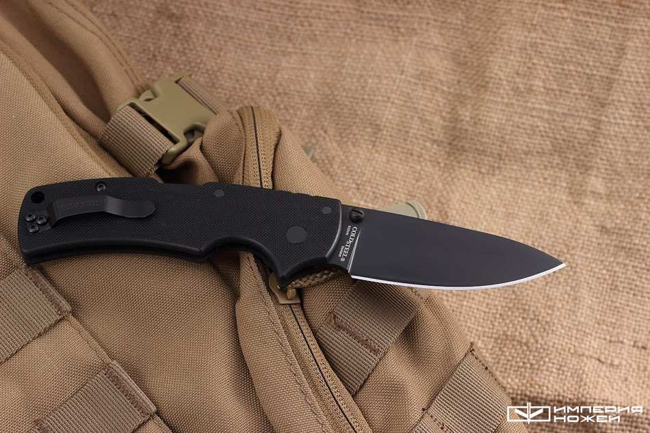 American Lawman, Black DLC-Coated Crucible CPM – Cold Steel фото 3