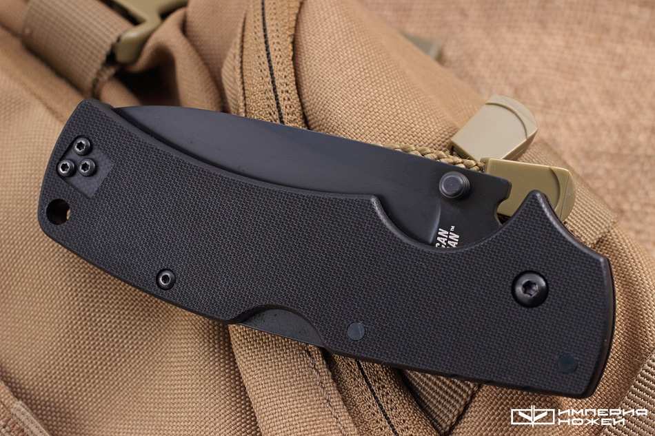 American Lawman, Black DLC-Coated Crucible CPM – Cold Steel фото 4