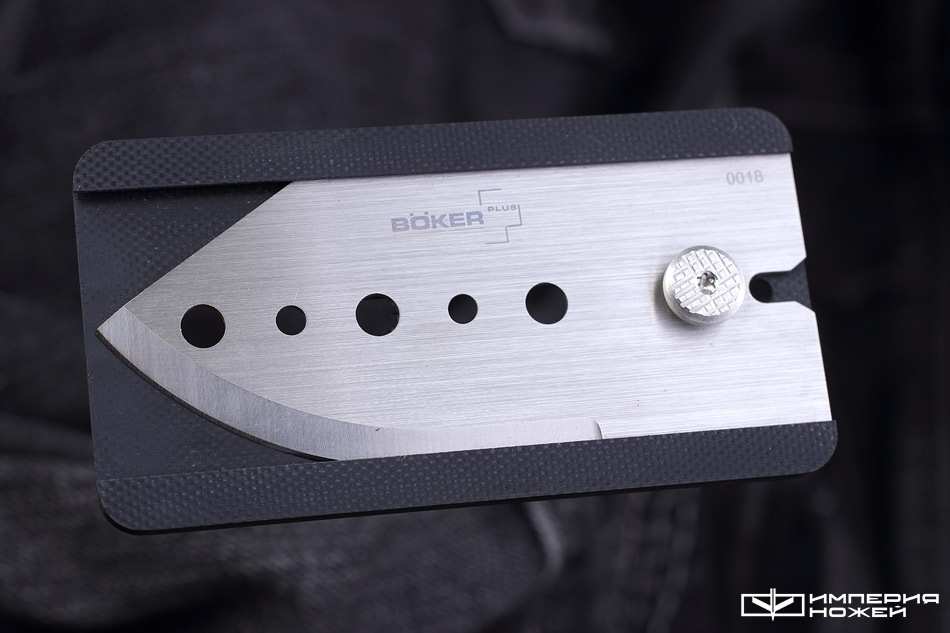 Выдвижной нож - кредитка John Kubasek Design Slyde-R – Boker фото 3