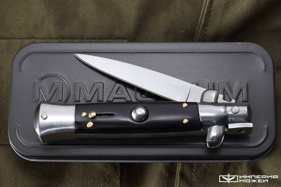 Sicilian Needle Dark Wood – Magnum by Boker фото 3