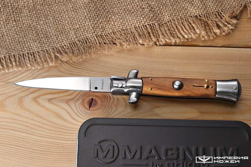 Sicilian Needle Olive Wood – Magnum by Boker