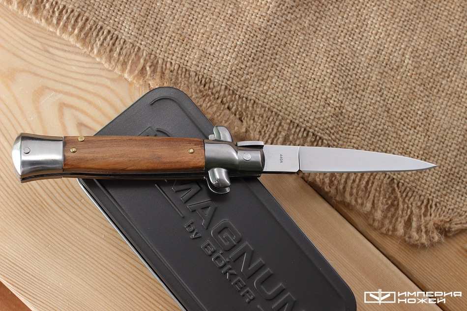 Sicilian Needle Olive Wood – Magnum by Boker фото 3