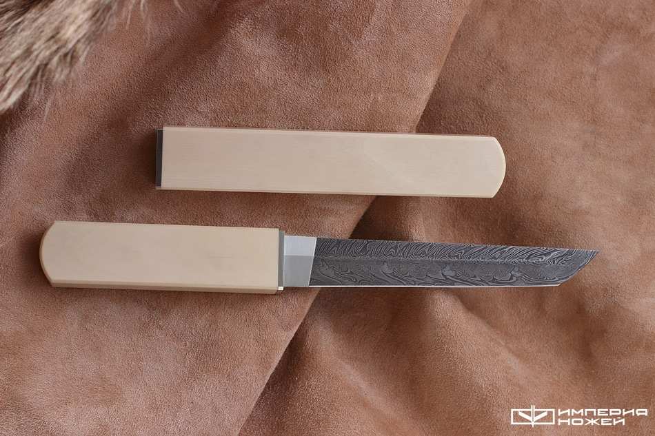 Нож ручной работы Японские мотивы – Северная корона фото 2