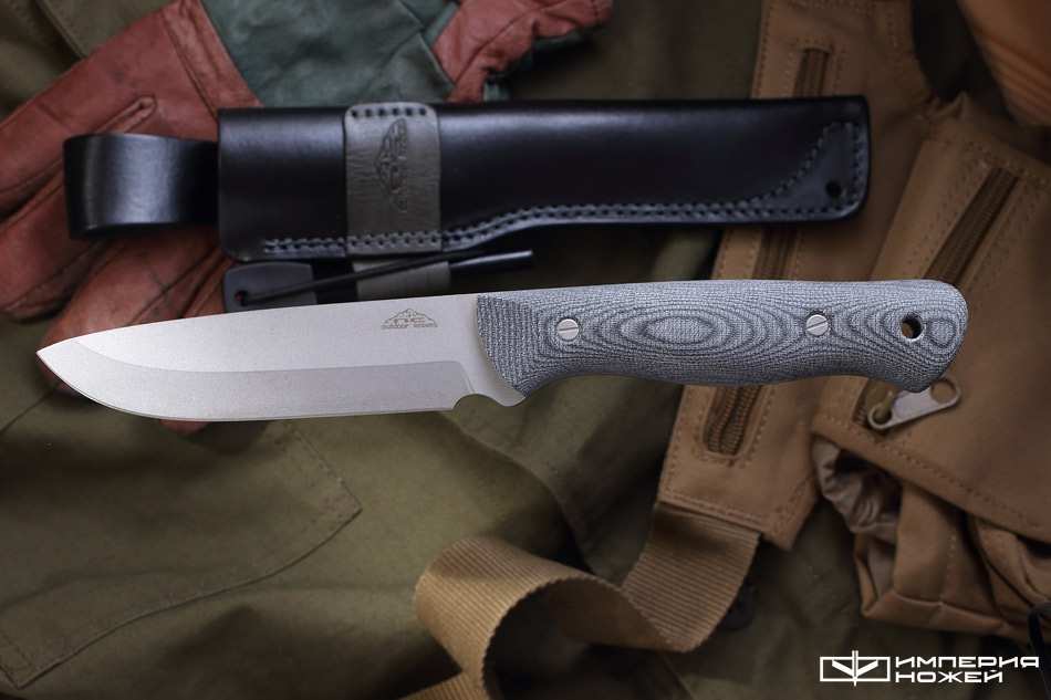 Туристический нож с фиксированным клинком Forester с огнивом – N.C.Custom фото 2