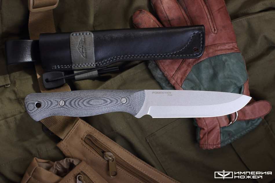 Туристический нож с фиксированным клинком Forester с огнивом – N.C.Custom