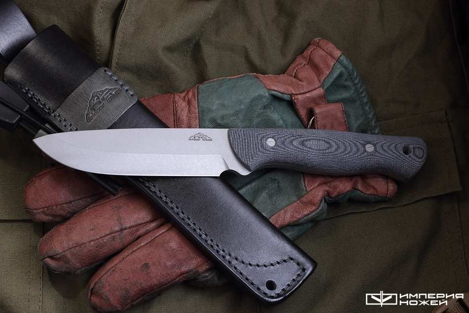 Туристический нож с фиксированным клинком Forester с огнивом – N.C.Custom фото 7