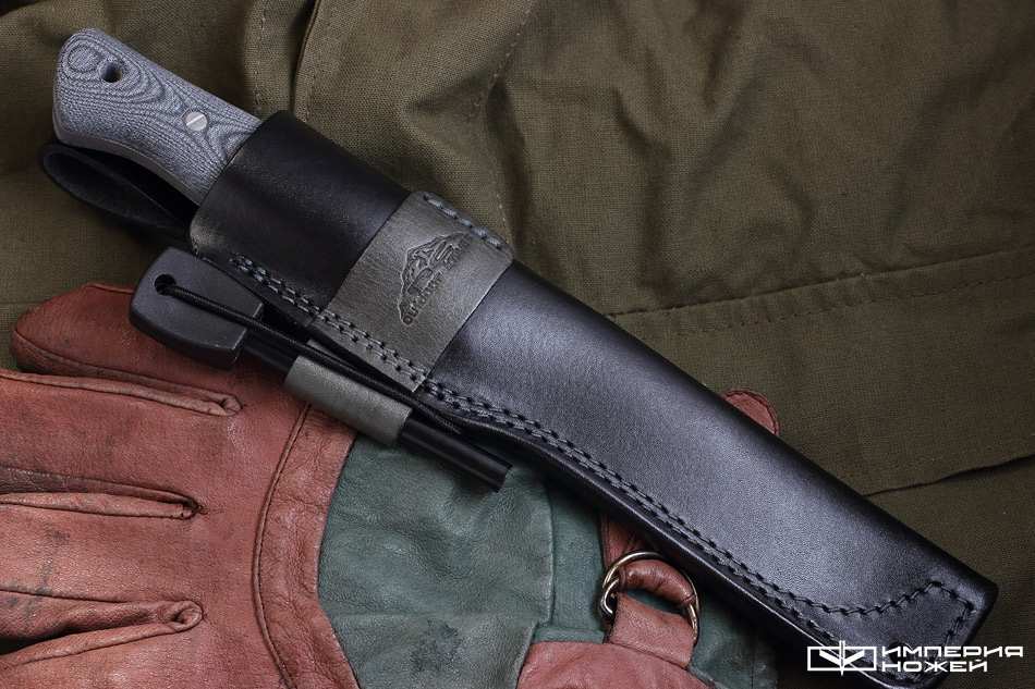 Туристический нож с фиксированным клинком Forester с огнивом – N.C.Custom фото 6