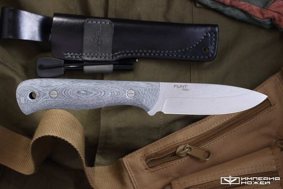 нож Flint с огнивом AUS-10 – N.C.Custom
