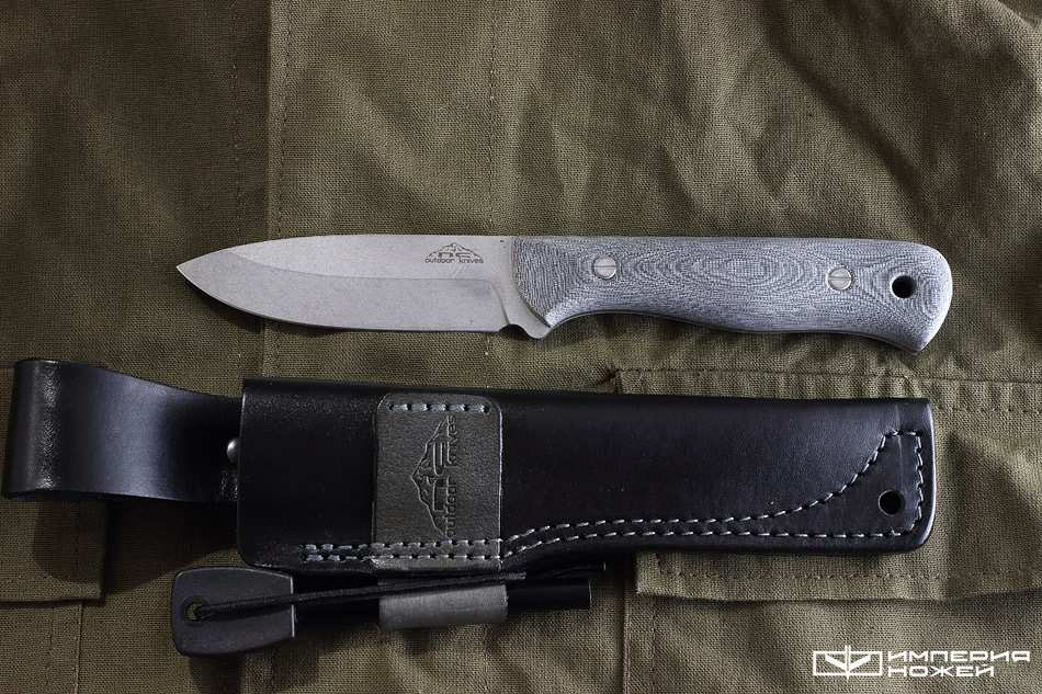 нож Flint с огнивом AUS-10 – N.C.Custom фото 2