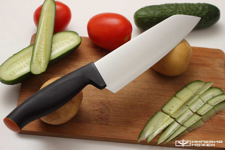 Азиатский поварской нож – Fiskars фото 4