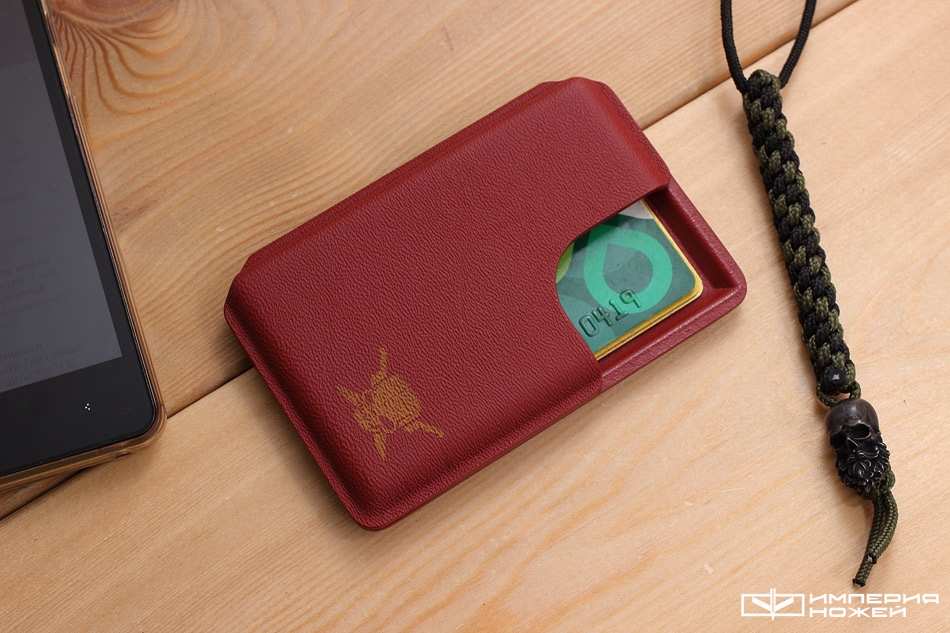 Кардхолдер Classic (красный)  – Pirate Custom фото 2