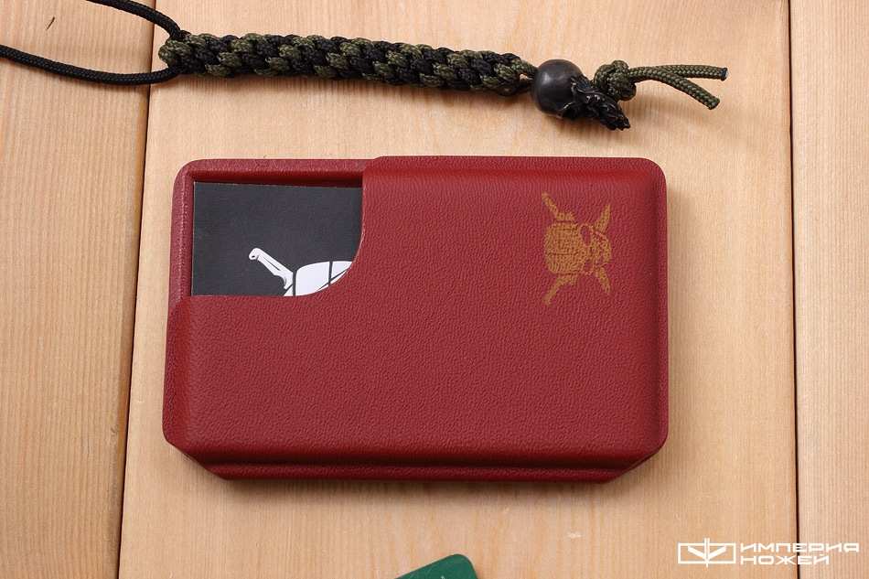 Кардхолдер Classic (красный)  – Pirate Custom фото 4