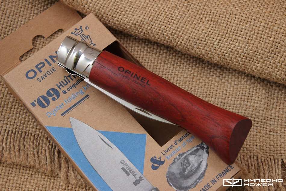 Складной нож Opinel №9, для устриц, нержавеющая сталь – Opinel фото 3