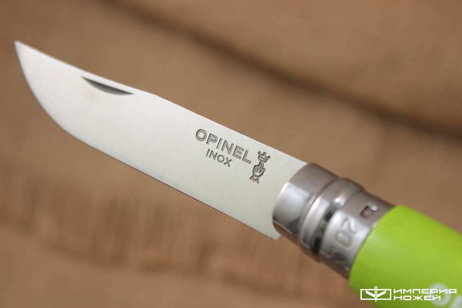 Opinel №7, нержавеющая сталь, зеленый – Opinel фото 4