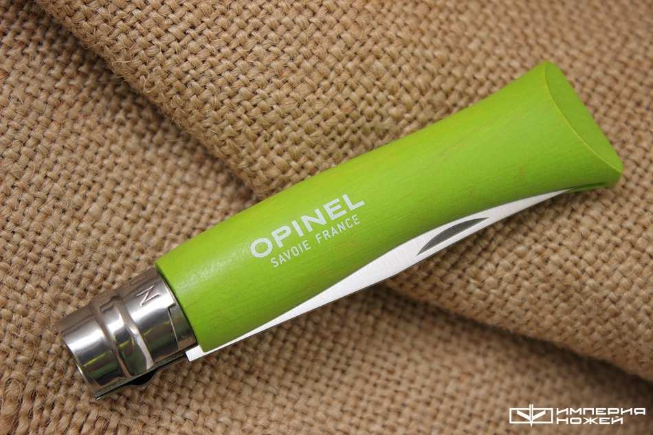 Opinel №7, нержавеющая сталь, зеленый – Opinel фото 5