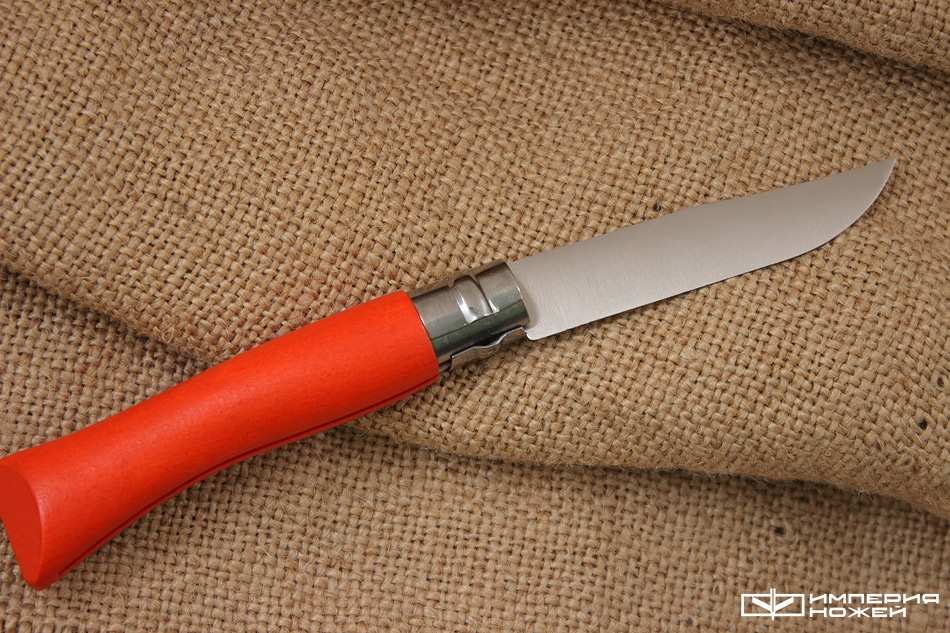Opinel №7, нержавеющая сталь, оранжевый – Opinel фото 3