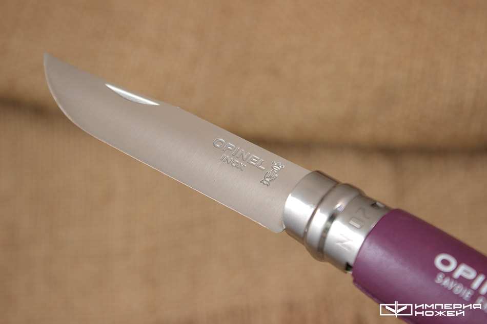 Opinel №7, нержавеющая сталь, фиолетовый – Opinel фото 3