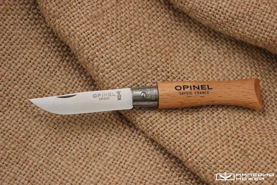 Складной нож Opinel №4, нержавеющая сталь – Opinel