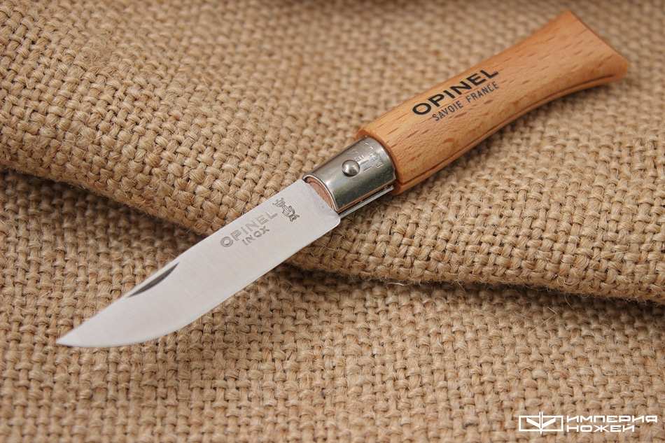 Складной нож Opinel №4, нержавеющая сталь – Opinel фото 2