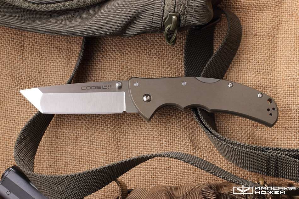 Нож танто Code 4 Tanto Plain – Cold Steel