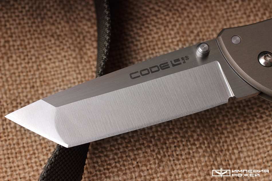 Нож танто Code 4 Tanto Plain – Cold Steel фото 2