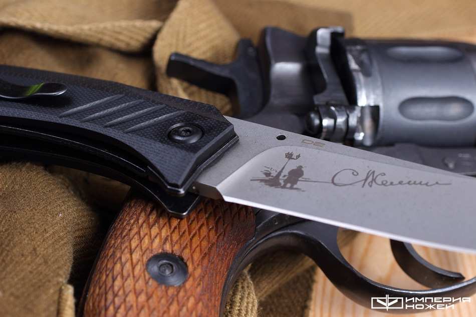 складной нож Bang Stonewash (Сергей Селин) – Mr.Blade фото 3