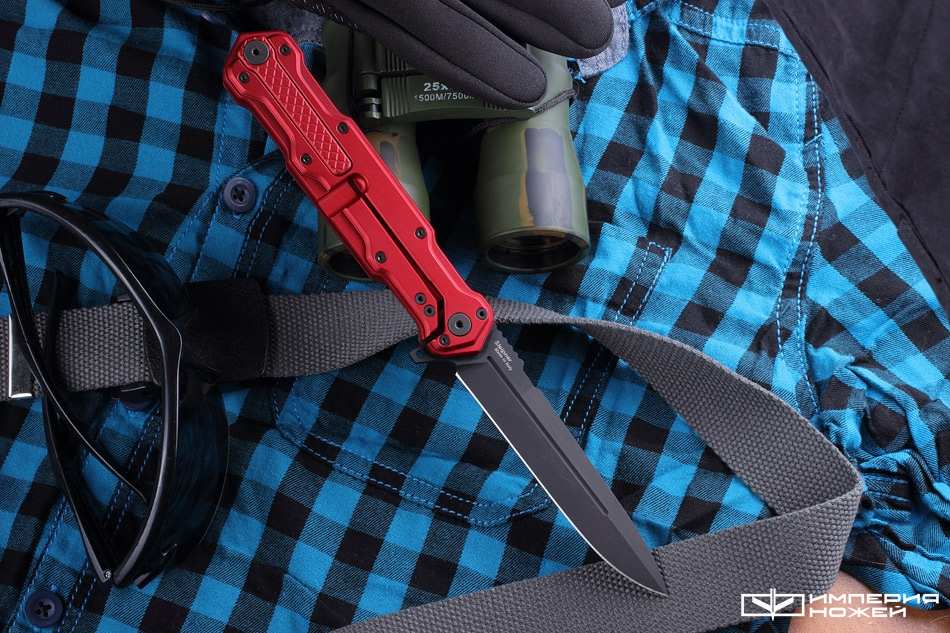 складной нож Red Cosmo Black – Mr.Blade фото 2