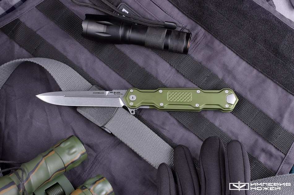 складной нож Green Cosmo Satin – Mr.Blade