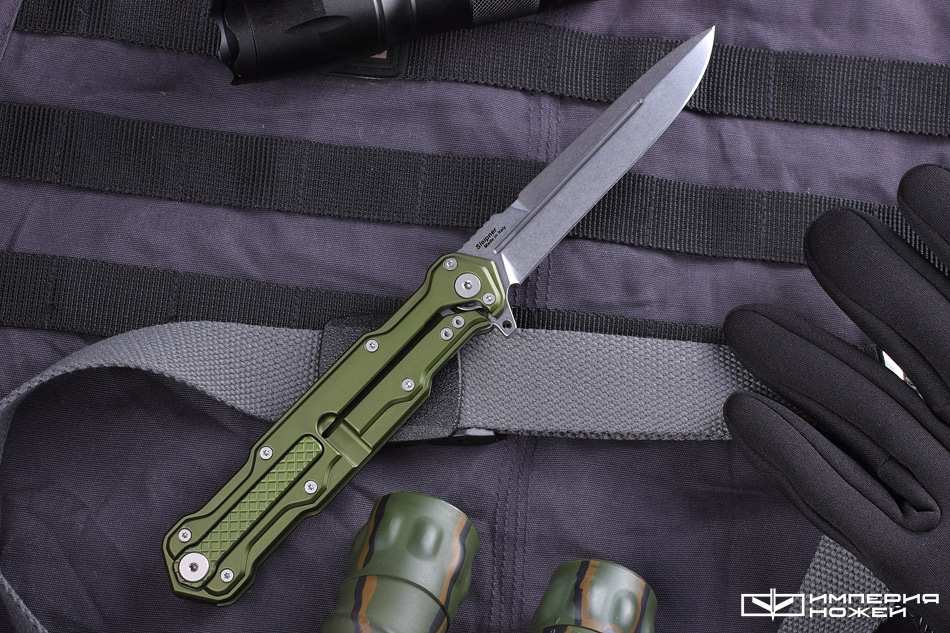 складной нож Green Cosmo Satin – Mr.Blade фото 2