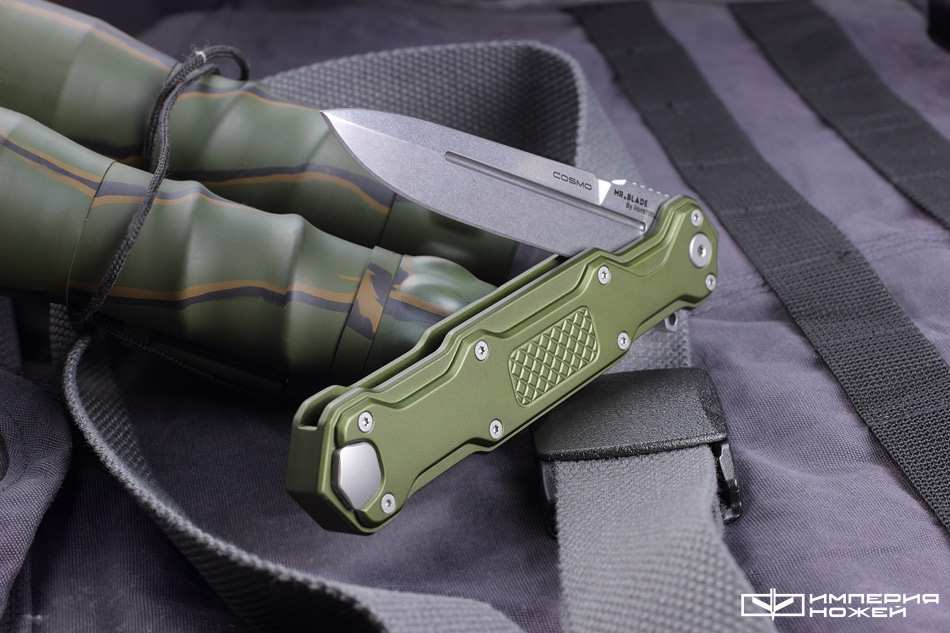 складной нож Green Cosmo Satin – Mr.Blade фото 6
