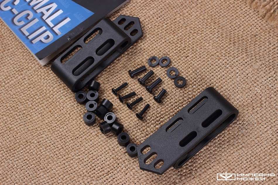 Комплект из 2-х клипс C-Clip (Small) для ножен Cold Steel Secure-Ex – Cold Steel фото 2
