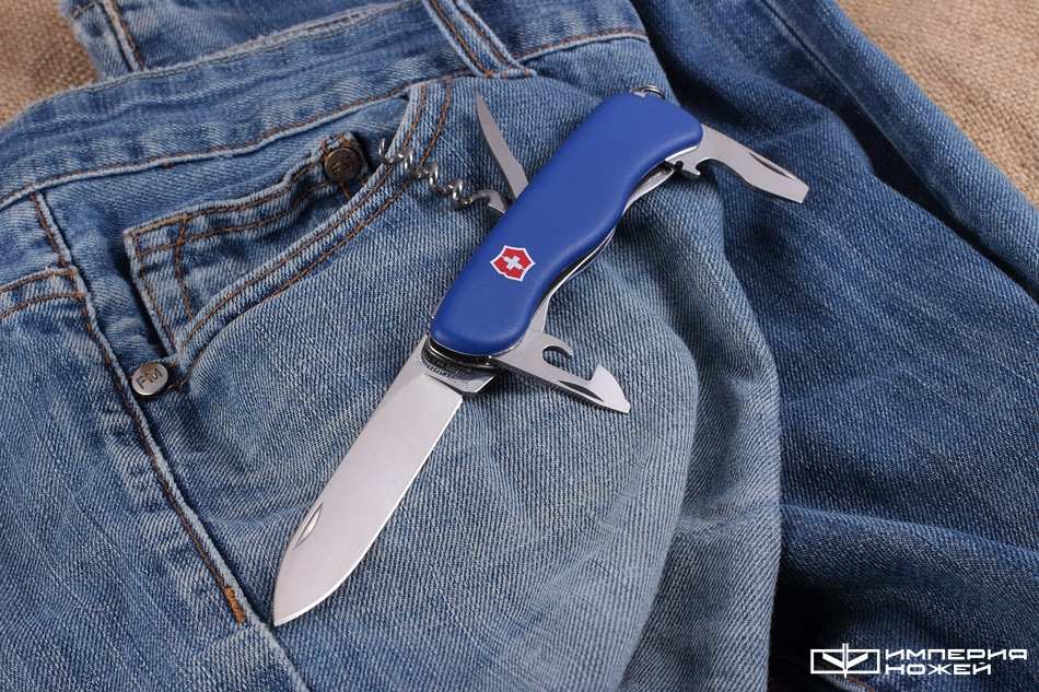Складной швейцарский нож Nomad blue – Victorinox фото 2