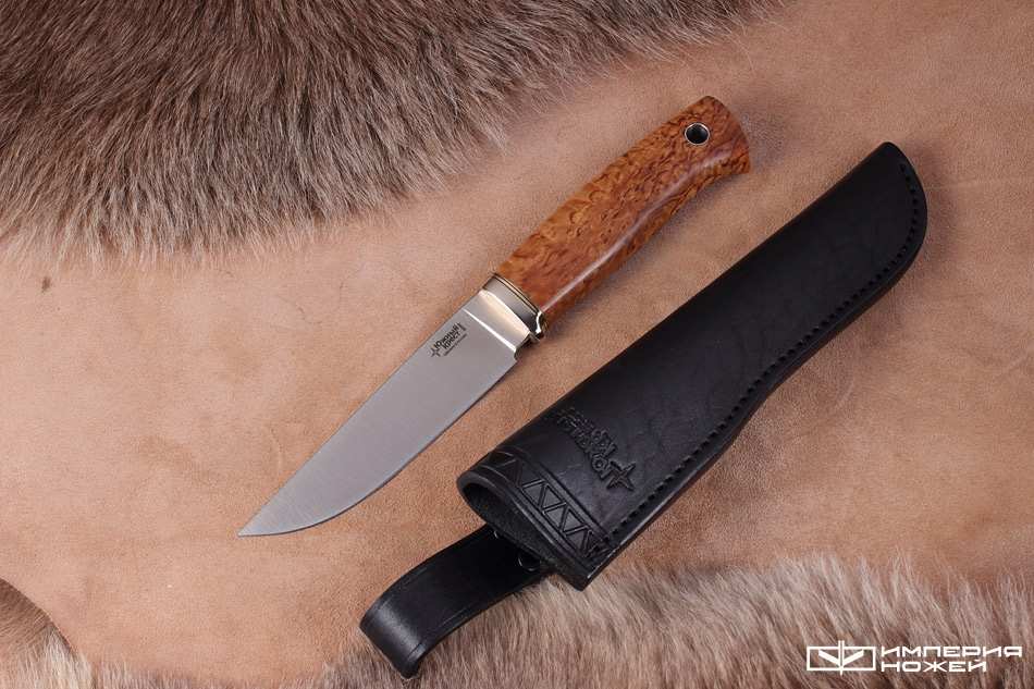нож Джек карельская береза M390 – Южный Крест фото 2