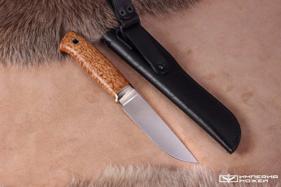 нож Джек карельская береза M390 – Южный Крест фото 3