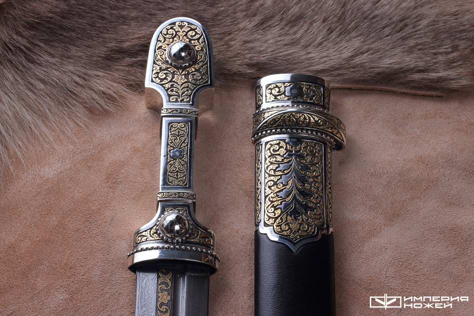 Кинжал КД Позолоченный – Северная корона фото 4