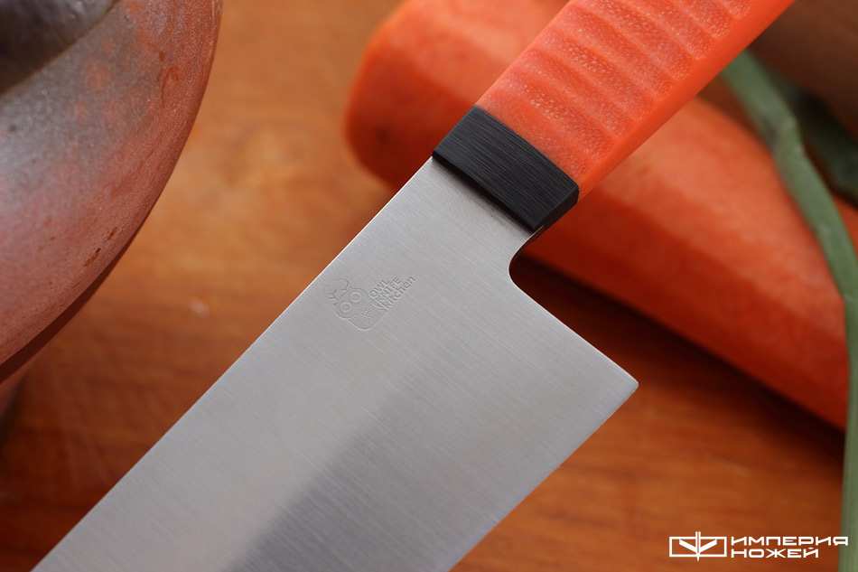 Нож кухонный CH160F Оранжевый – Owl Knife фото 2