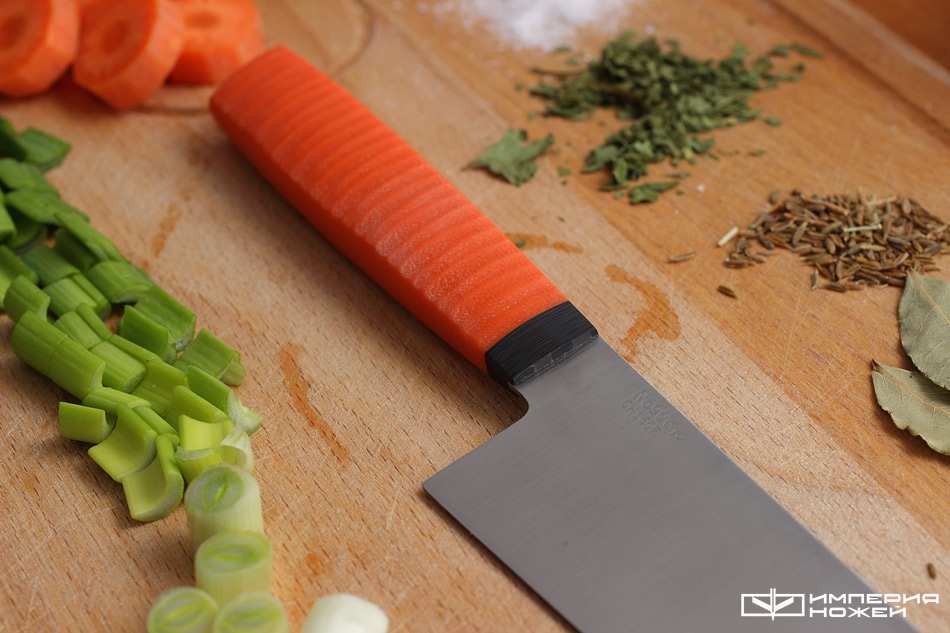 Нож кухонный CH160F Оранжевый – Owl Knife фото 4