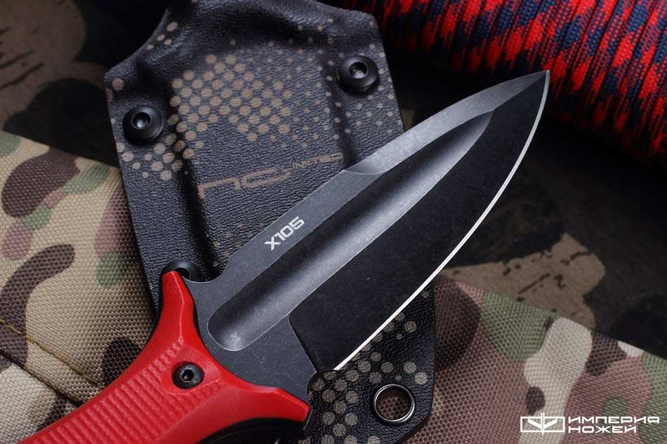 Нож скрытого ношения с фиксированным клинком Grave G10 Limited Aus 10 – N.C.Custom фото 4