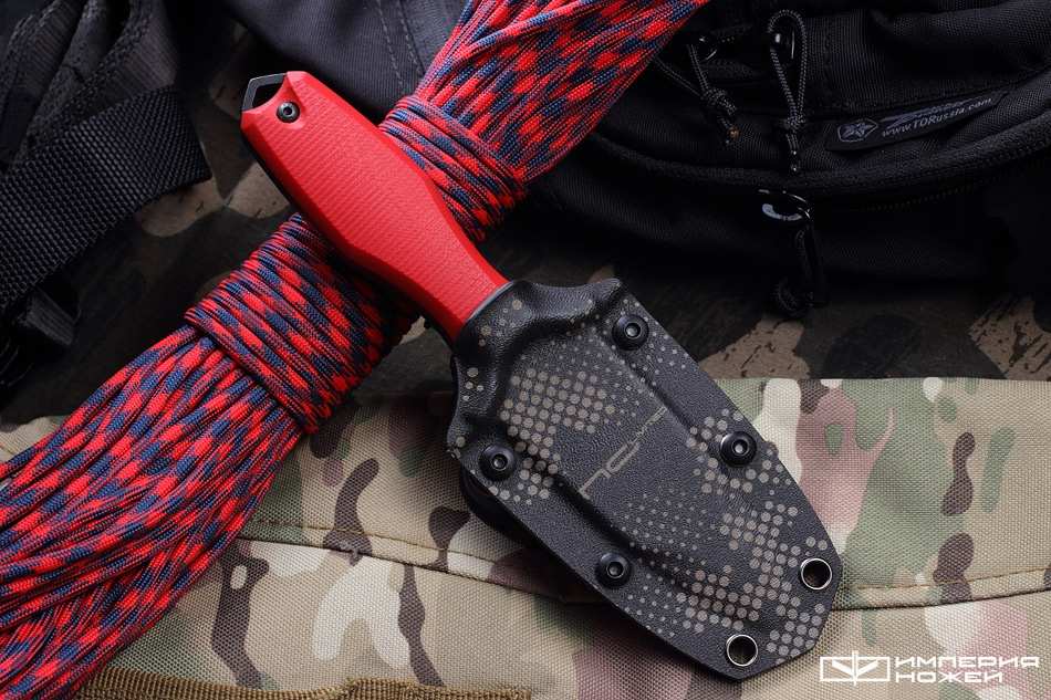 Нож скрытого ношения с фиксированным клинком Grave G10 Limited Aus 10 – N.C.Custom фото 6