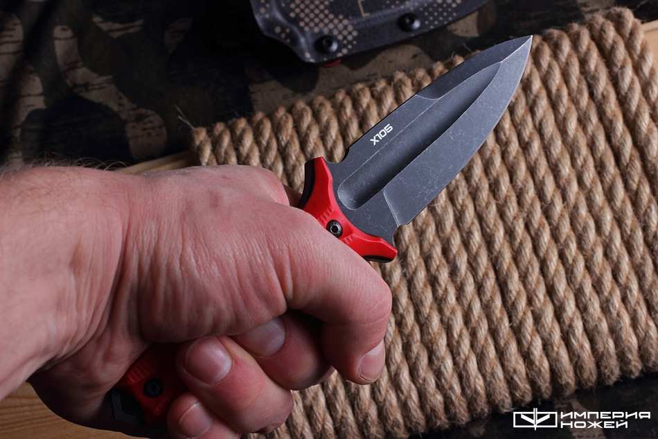 Нож скрытого ношения с фиксированным клинком Grave G10 Limited  – N.C.Custom фото 8