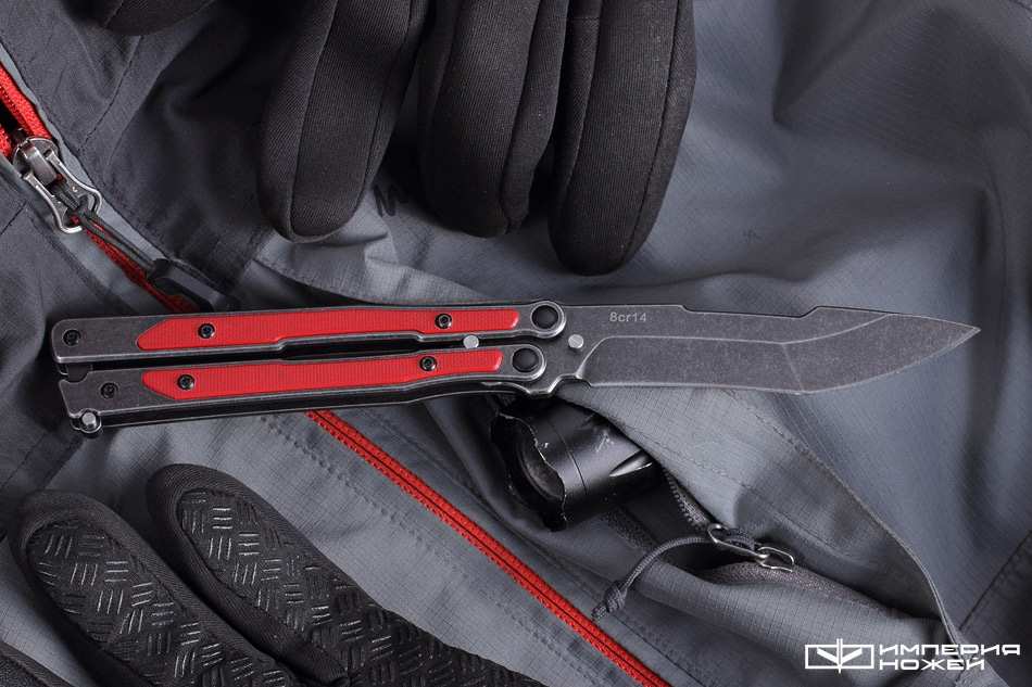 Нож Mr.Blade Madcap Red Black – Mr.Blade фото 2